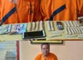Polsek Peranap Tangkap Pengedar Daun Ganja Kering