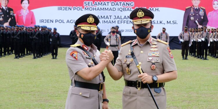 Farawell And Wellcome Parade Digelar, Polda Riau Miliki Pimpinan Baru