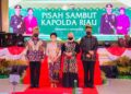 Malam Pisah Sambut Kapolda Riau Irjen M Iqbal Ucapkan Terimakasih Kepada Irjen Agung