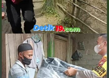 Keluarga Tak Punya Biaya, Polisi di Inhu Bopong Remaja Lumpuh