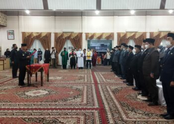 Bupati Rohil Kembali Lantik Ratusan Pejabat Administrator dan Pengawas