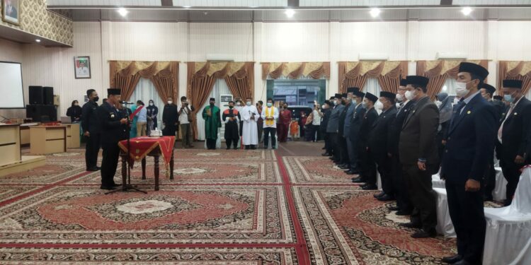 Bupati Rohil Kembali Lantik Ratusan Pejabat Administrator dan Pengawas