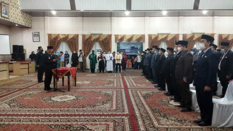 Bupati Rohil Kembali Lantik Ratusan Pejabat Administrator dan Pengawas