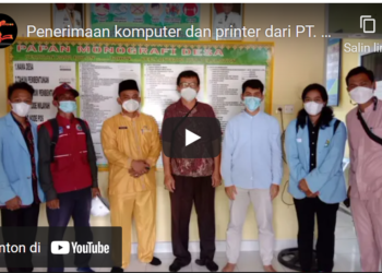 Penerimaan Komputer dan Printer dari PT. Mitra Sari Prima