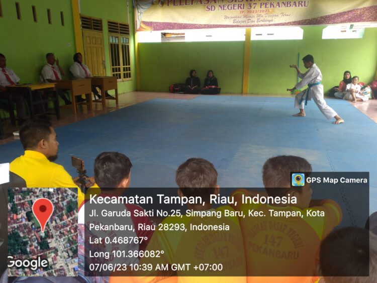 Peserta O2SN Tingkat SD Negri Kecamatan Tuahmadani Kota Pekanbaru Resmi Dibuka