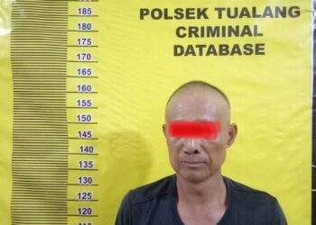 Tim Opsnal Polsek Tualang Sikat Pelaku Pembacokan