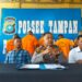 Lima Pelaku Sendikat Curanmor R2 Dikota Pekanbaru Empat Diantaranya Dilakukan Tembakan Terukur Saat Berusaha Kabur.