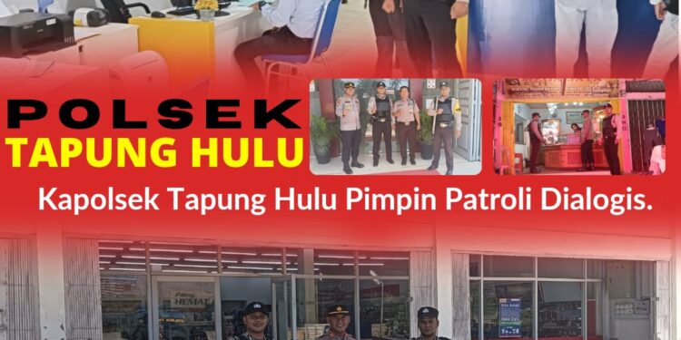 Patroli Di Wilayah Hukum Polsek Tapung Hulu