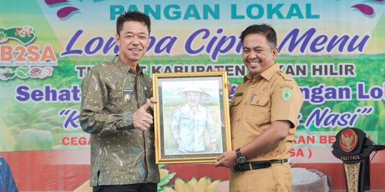 Bupati Rohil Membuka Acara Festival Pangan Lokal