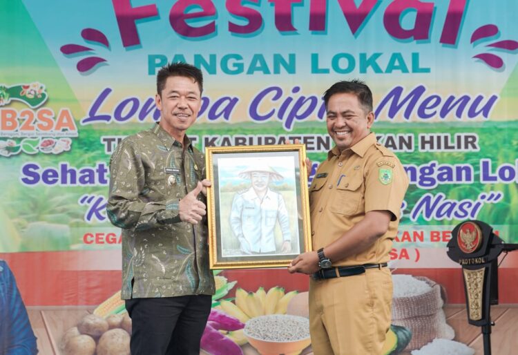 Bupati Rohil Membuka Acara Festival Pangan Lokal