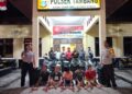 Satreskrim Polres Kampar dan Polsek Tambang menangkap Curanmor