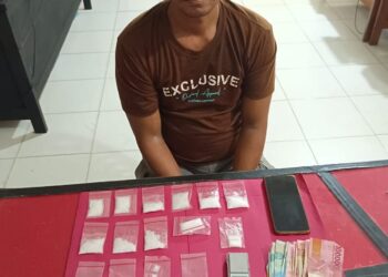 Satres Narkoba Polres Kuansing Menangkap Dua Pria 