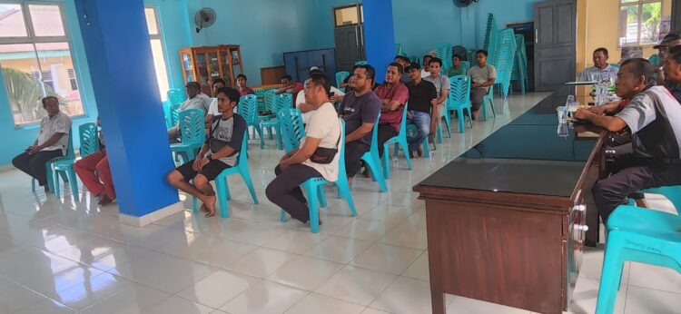 Warga Tanjung Pauh Sepakat Hentikan PETI di Pulau Pramuka