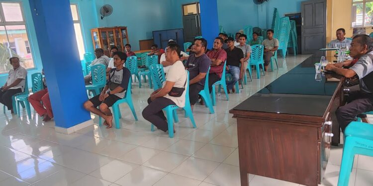 Warga Tanjung Pauh Sepakat Hentikan PETI di Pulau Pramuka