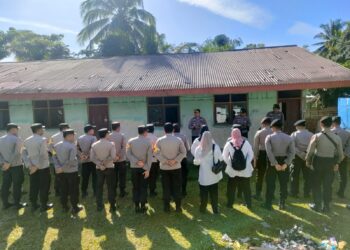 Polres Kampar Melakukan Pengamanan Kegiatan di RAT