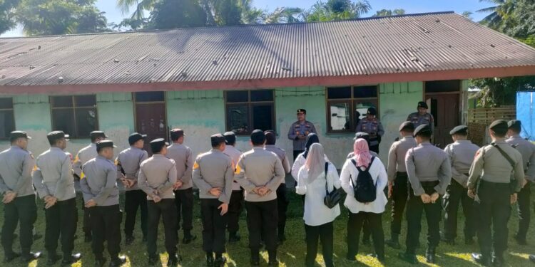 Polres Kampar Melakukan Pengamanan Kegiatan di RAT