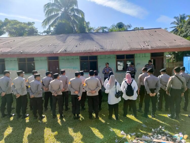 Polres Kampar Melakukan Pengamanan Kegiatan di RAT