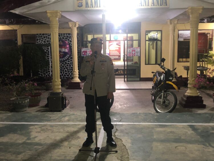 Polres Kuansing Beserta Polsek Kuantan Tengah Melaksanakan Giat KRYD