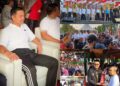Kegiatan Gerak Jalan Santai Sekaligus Penyerahan Bendera Merah Putih