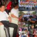 Kegiatan Gerak Jalan Santai Sekaligus Penyerahan Bendera Merah Putih
