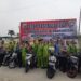 Polres Kampar Laksanakan Pemasangan Baliho Himbauan Bahaya Balap Liar