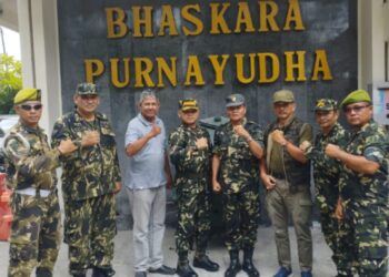 Danmen III RYP PPM Provinsi Riau Sambut Tamu PD PPM DKI Jakarta