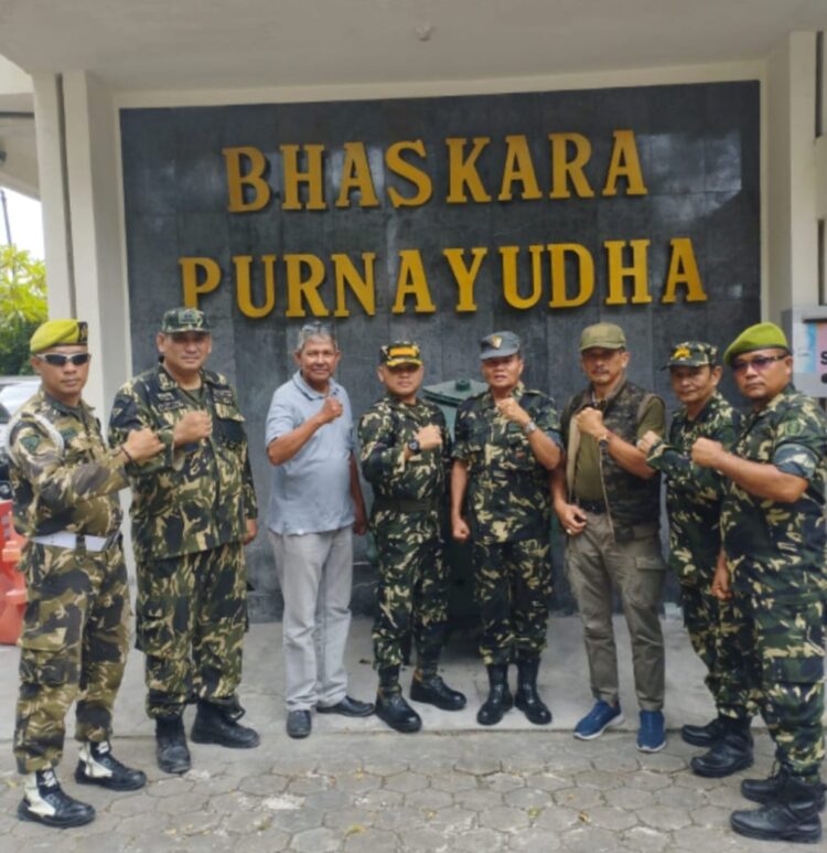 Danmen III RYP PPM Provinsi Riau Sambut Tamu PD PPM DKI Jakarta