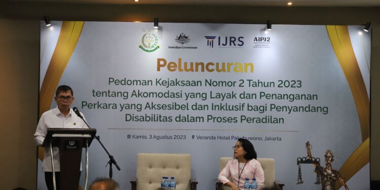 Kejaksaan Agung Luncurkan Pedoman Nomor 2 (dua) Tahun 2023