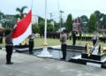Kapolres Kampar Ambil Alih Pimpin Upacar Upacara Hut RI Ke-78 Tahun