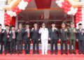 Forkopimda Kuantan Singi Upacara Hut Kemerdekaan RI Ke-78