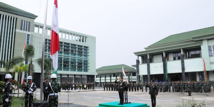 Danrem 031/WB Pimpin Upacara Hut Kemerdekaan RI Ke-78