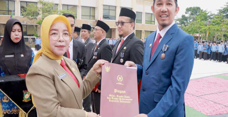 Sempena HUT RI Ke 78, ASN Terima penghargaan Setya Lancana Karya Satya tahun 2023