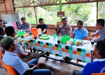 Polsek Lirik Kumpulkan Para Tokoh Sempena Ops Bina Waspada