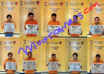 10 Tahanan Polsek Rumbai yang Kabur, Ditangkap Tim Gabungan Polda Riau