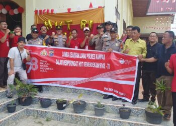 Meriahkan HUT RI Ke-78, Polsek Siak Hulu Gelar Lomba Kearifan Lokal