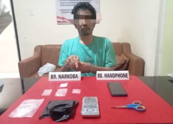Lagi,Tim Ojoloyo Tangkap Pelaku Narkoba di Desa Silam