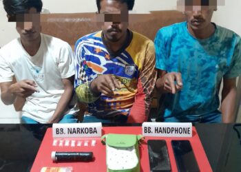 Tim Ojoloyo, Tangkap 3 Pelaku Narkoba di Kuok