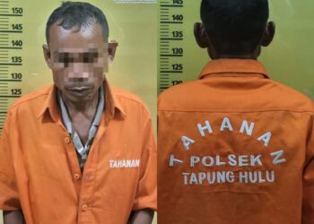 Pelaku KDRT Diamankan Unit Reskrim Polsek Tapung Hulu