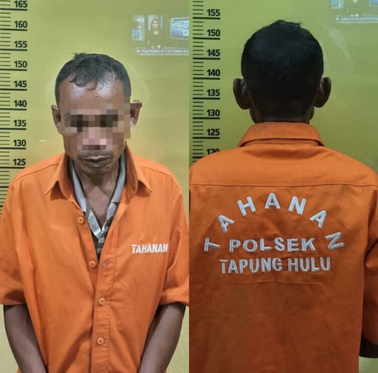 Pelaku KDRT Diamankan Unit Reskrim Polsek Tapung Hulu
