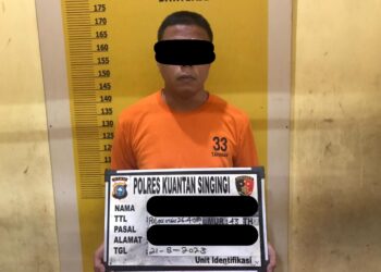Polres Kuansing Ungkap Kasus Dugaan Tindak Pidana Penipuan dan atau Penggelapan Di Samsat Teluk Kuantan