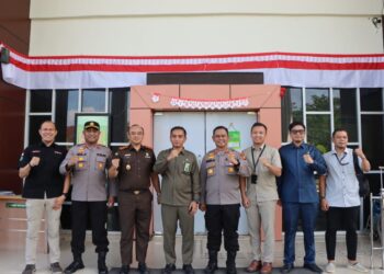 Wujudkan Sinergitas, HUT MA RI Ke 78, Kapolres Rohul Beri Kejutan Dan Suprise Pada Ketua PN Pasir Pangaraian