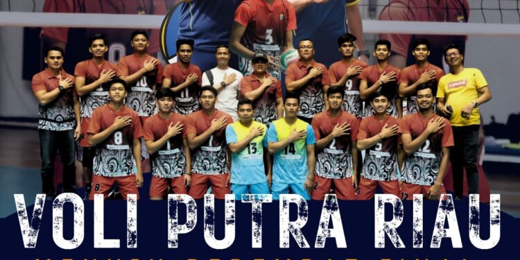 Tim voli putra Riau masuk delapan besar