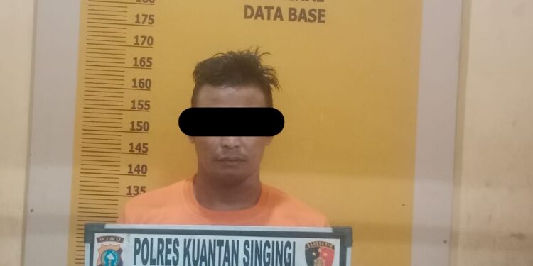 Miliki Sabu, Tim Mata Elang Sat Resnarkoba Polres Kuansing Ciduk Pelaku Dikontrakannya