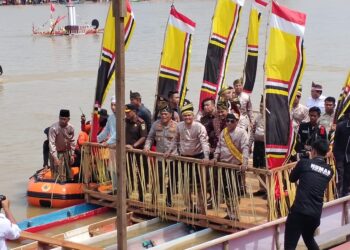 Festival Pacu Jalur Tradisional Hari Pertama Berjalan Aman Dan Kondusif