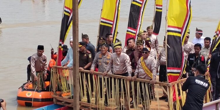 Festival Pacu Jalur Tradisional Hari Pertama Berjalan Aman Dan Kondusif