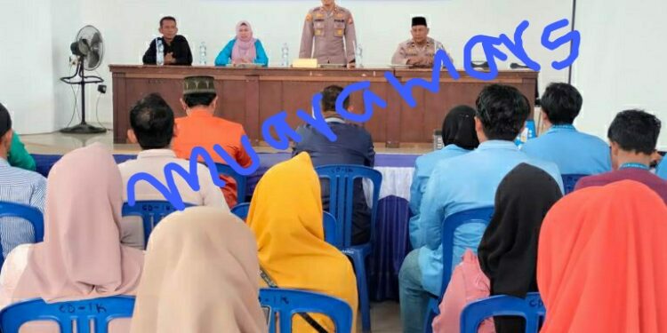 KapolsekTualang Bersama Tokoh Masyarakat Adakan Jum’at Curhat