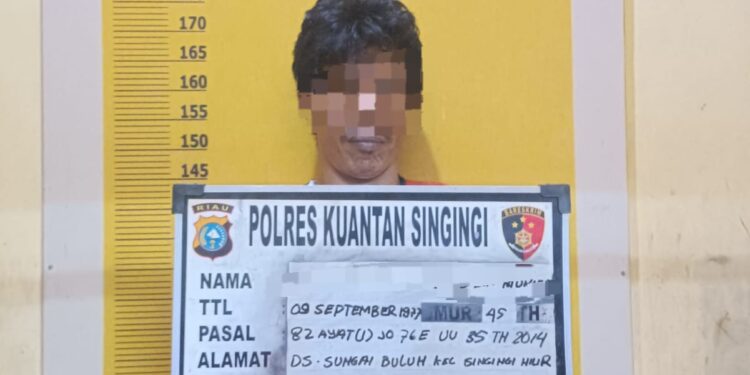 Diduga Pelaku Pencabulan Anak Di Bawah Umur