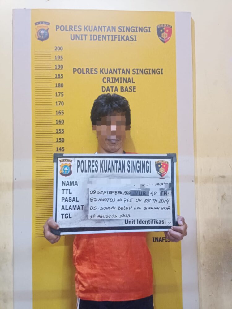 Diduga Pelaku Pencabulan Anak Di Bawah Umur