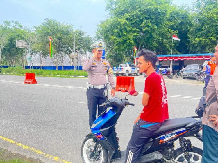 Satlantas Polres Siak Gelar Persiapan Operasi Zebra 2023