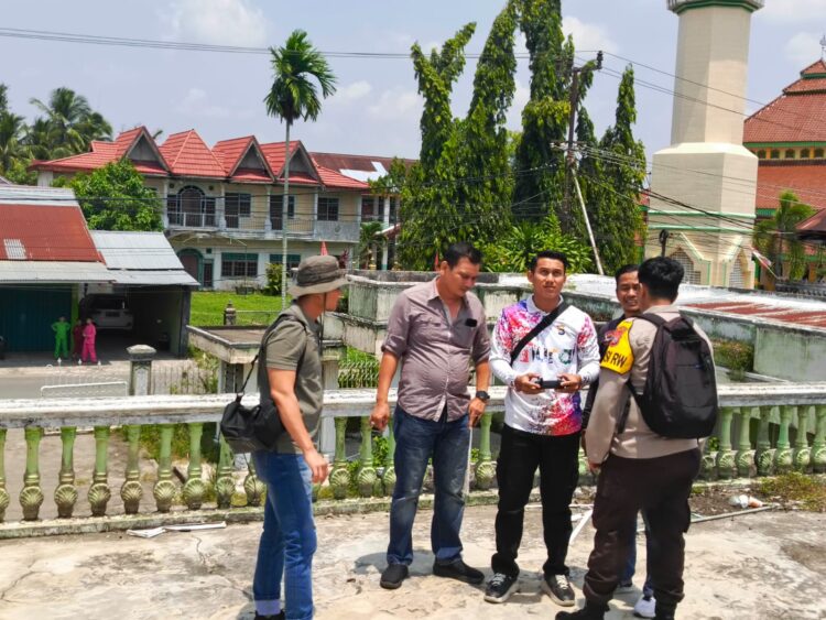 Polres Inhu Laksanakan Patroli Udara